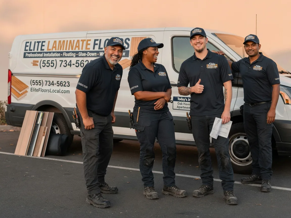 Laminate flooring installation company in New London, MO